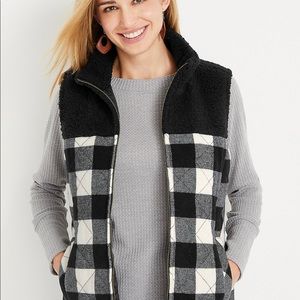 Maurices Buffalo Plaid Vest
